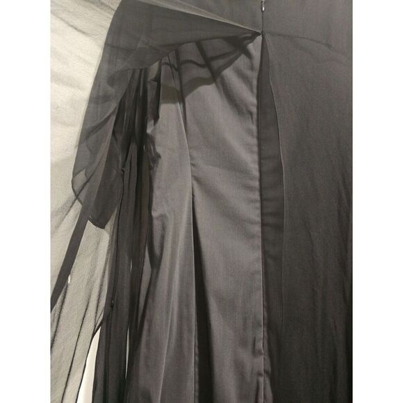 Theyskens Theory Dalmy Mini Dress Black Size 2/4 Measurements In Pics EUC - Picture 10 of 11